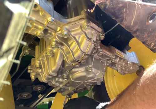 What fails in hydrostatic transmission