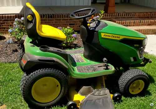 What is the life expectancy of a John Deere riding lawn mower